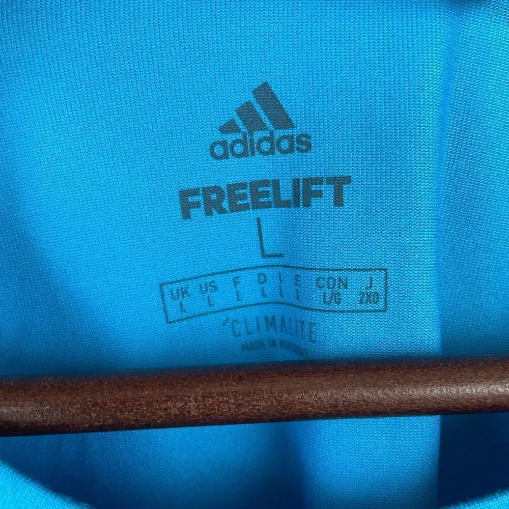 NWOT Adidas Climalite Freelift T-Shirt Size L
